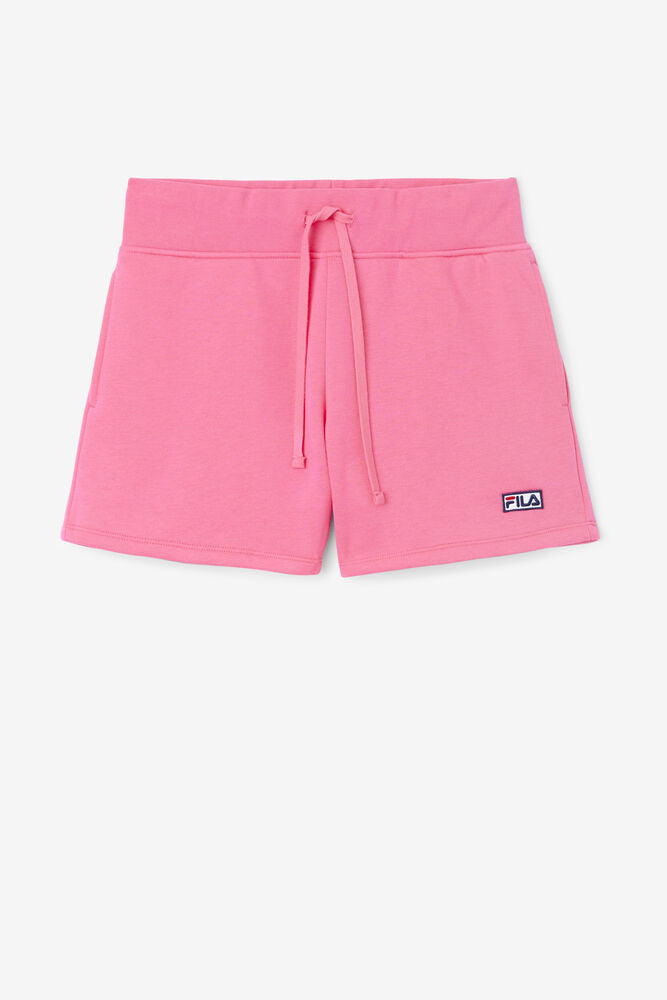 Fila Diara Sweatpant Shorts  - Knockout Pink
