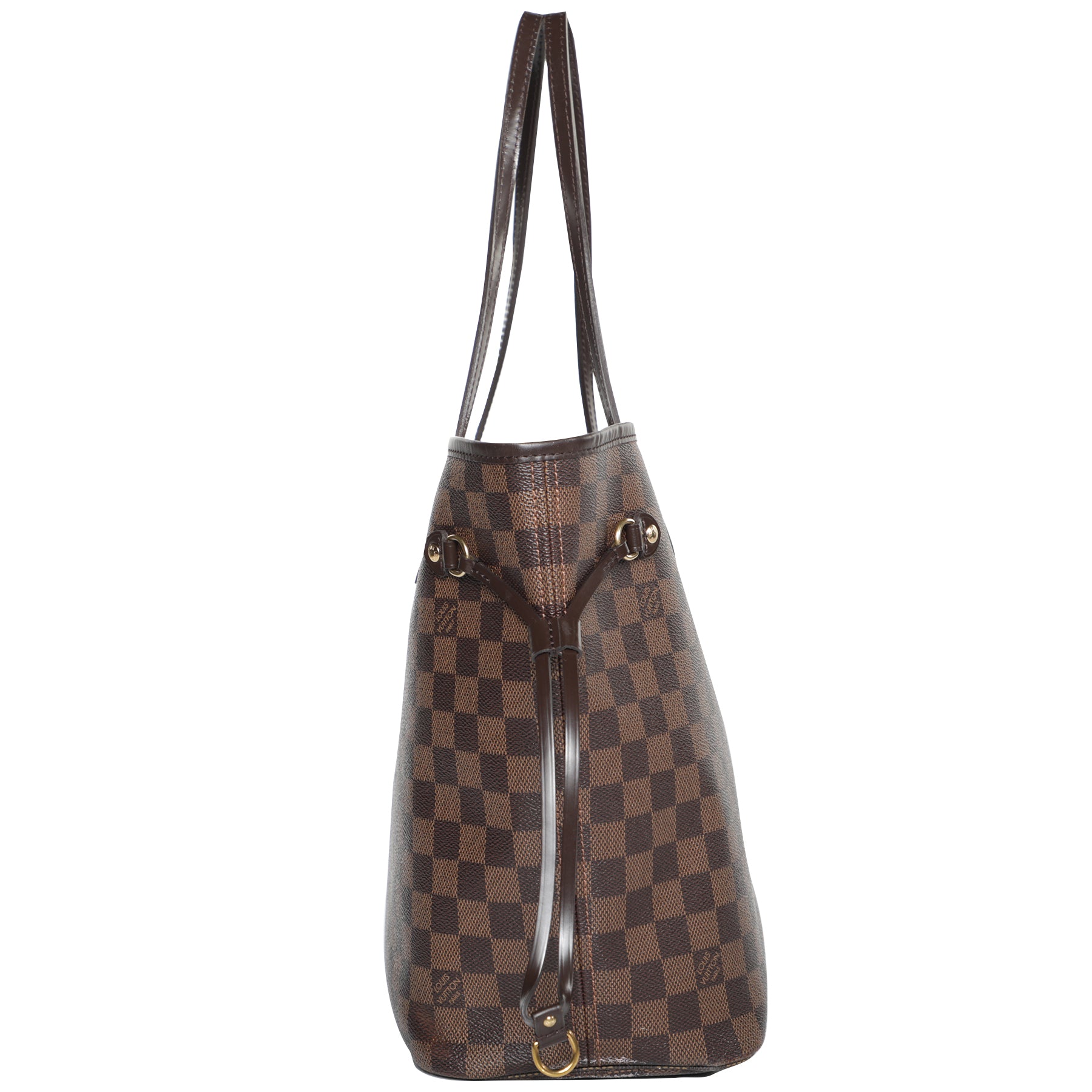 Louis Vuitton Neverfull Pochette Damier Large - ShopStyle Shoulder Bags