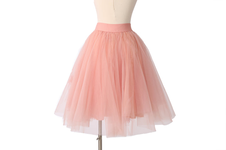 CLASSIC TULLE SKIRT - SALMON - Mint Market 