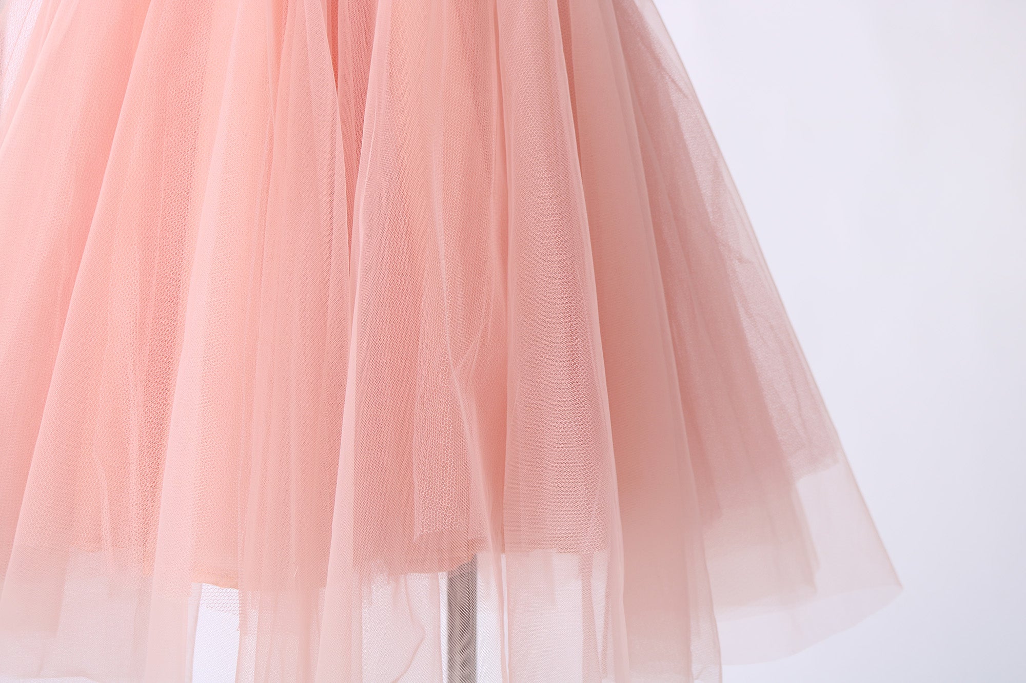 Salmon pink tulle clearance skirt