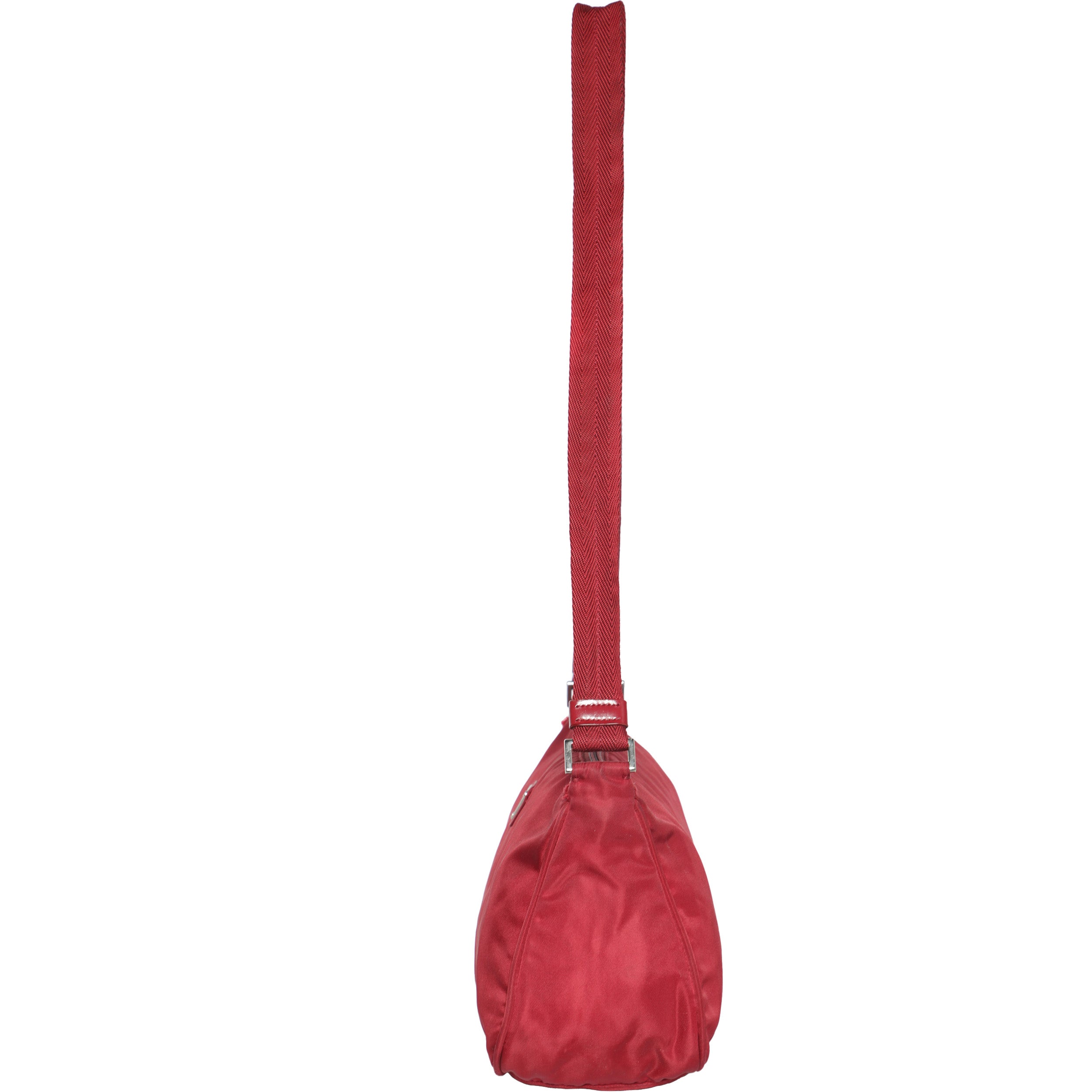 Vintage 2000s PRADA Red NYLON Shoulder Sporty Nylon Bag – Mint Market
