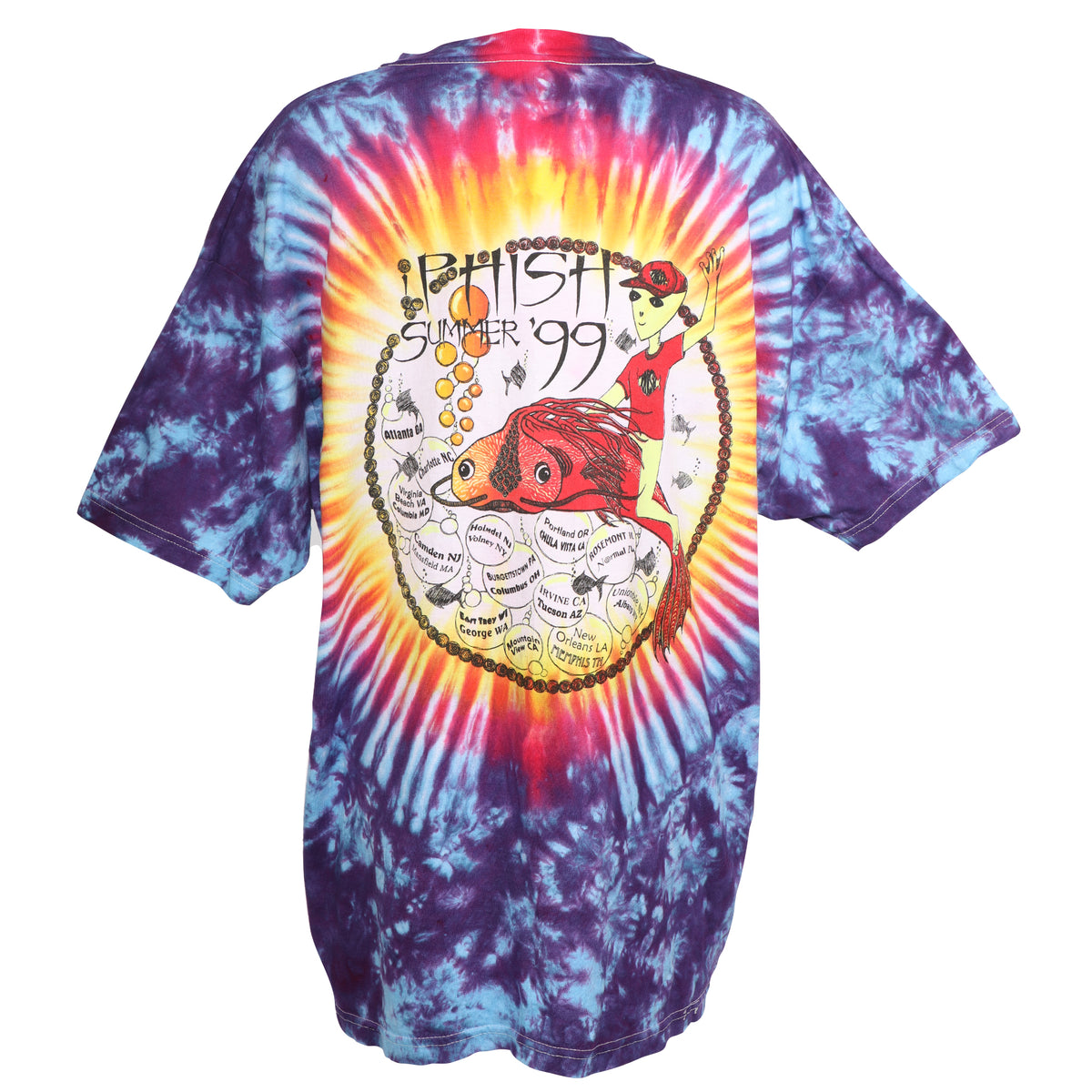 Phish 1999 Vintage Tour T Shirt