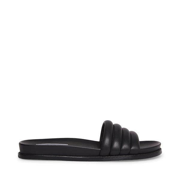 Steve Madden Drips Leather Slide Sandals