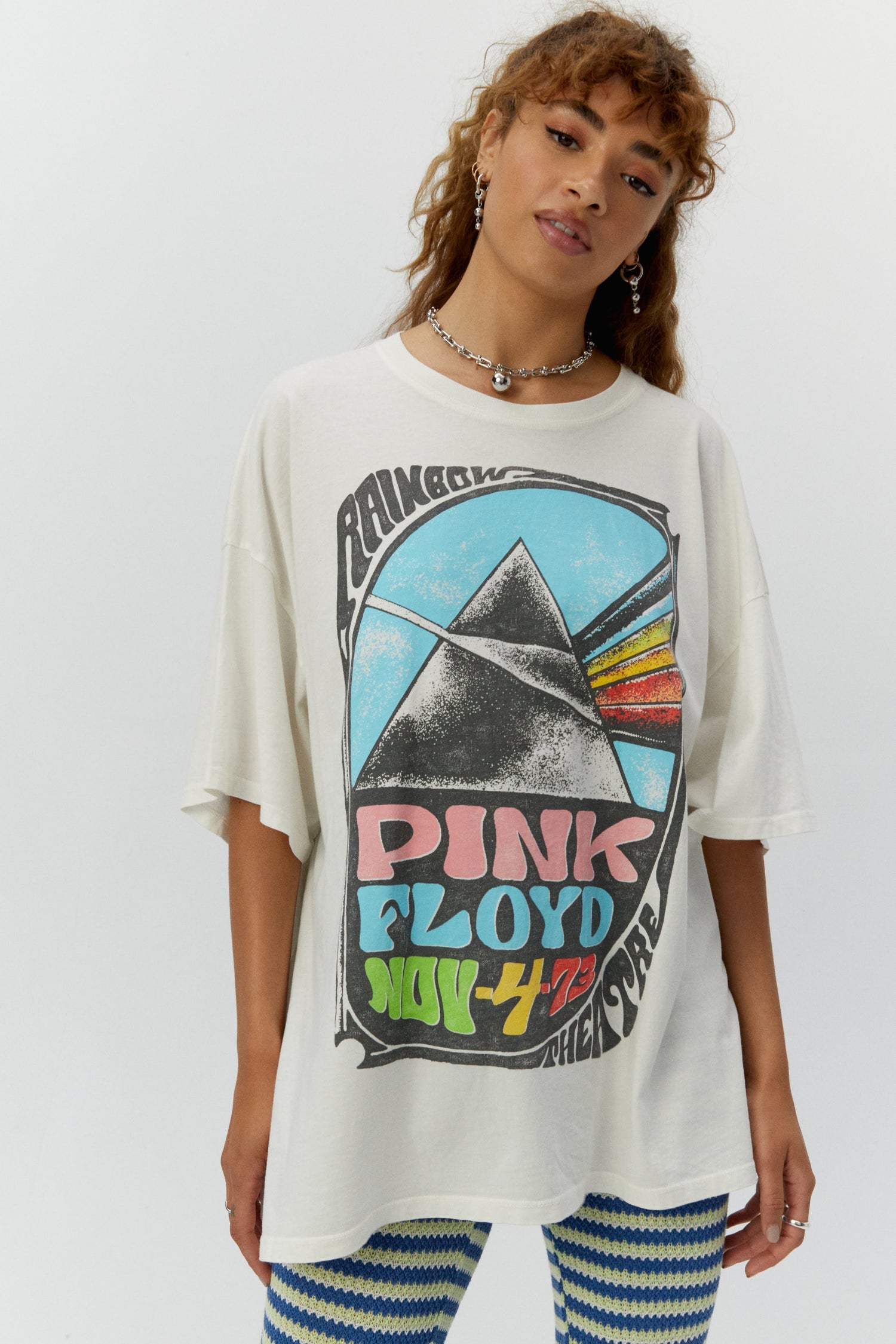 Daydreamer Pink Floyd Mothers Prism Tour Oversize Tee T Shirt – Mint Market