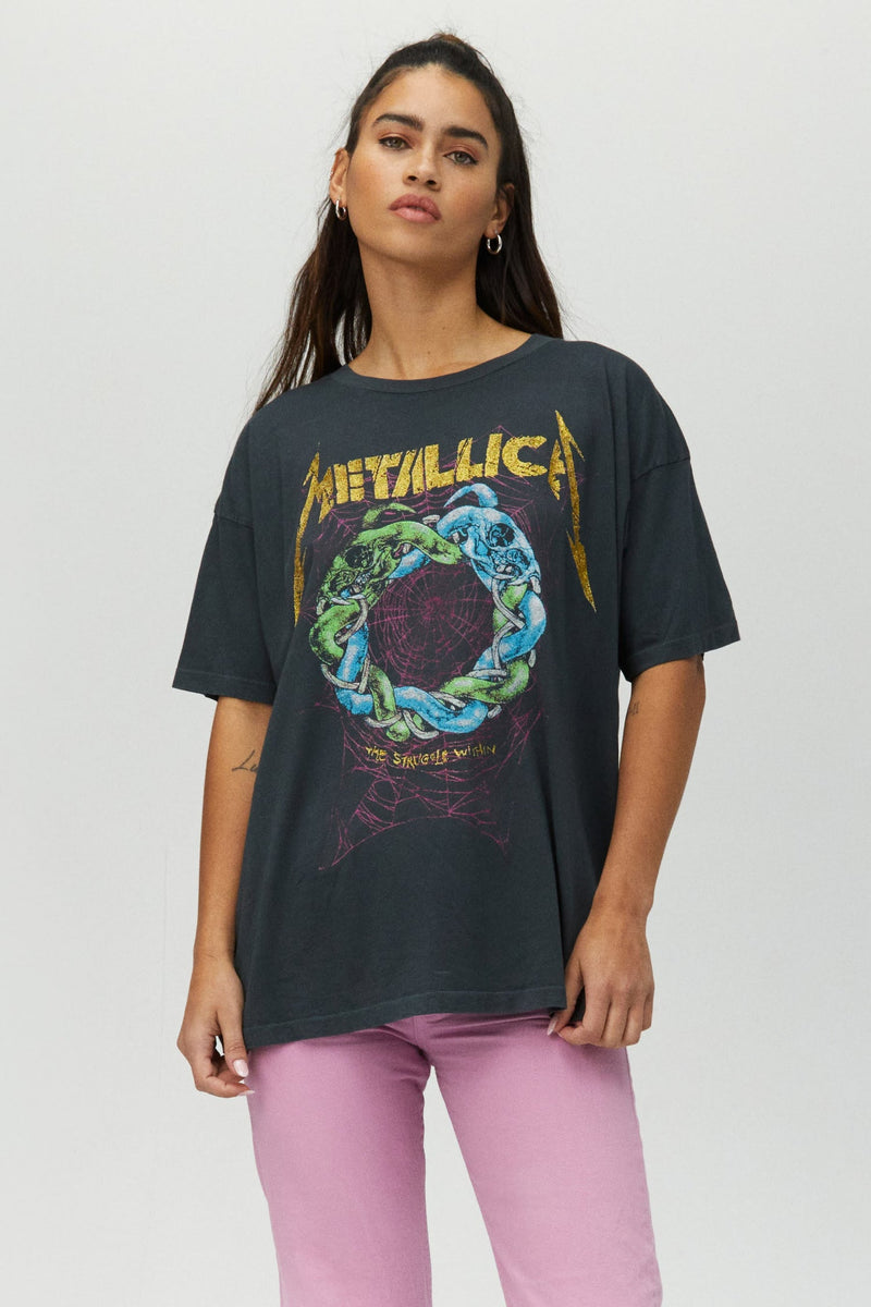 Daydreamer Metallica The Struggle Within Merch Tee T Shirt