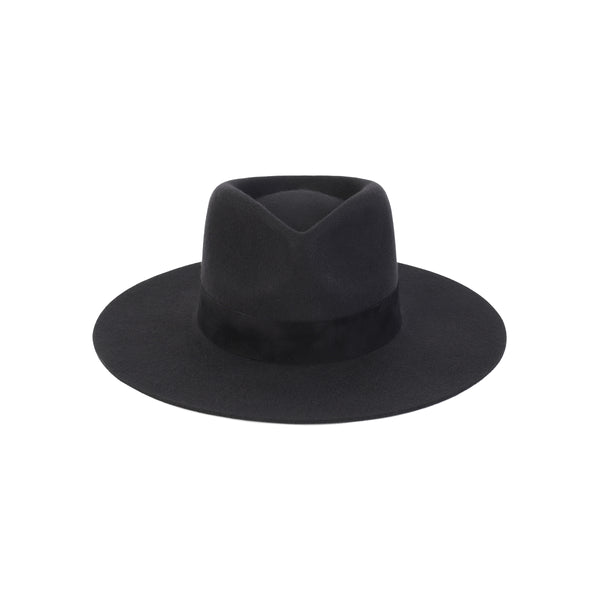 Lack of Color - The Mirage Wool Fedora Hat - Black