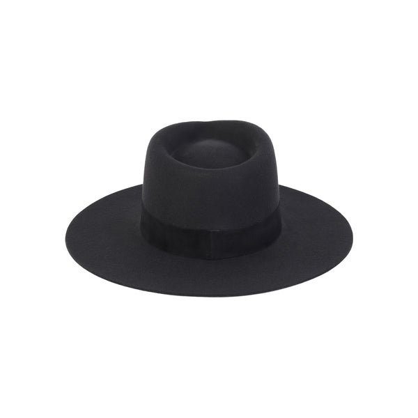 Lack of Color - The Mirage Wool Fedora Hat - Black
