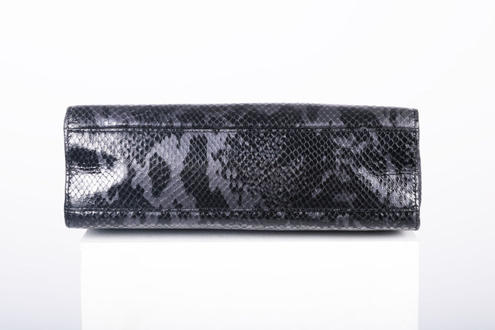 VTG YVES SAINT LAURENT PYTHON LEATHER BAG - Mint Market 