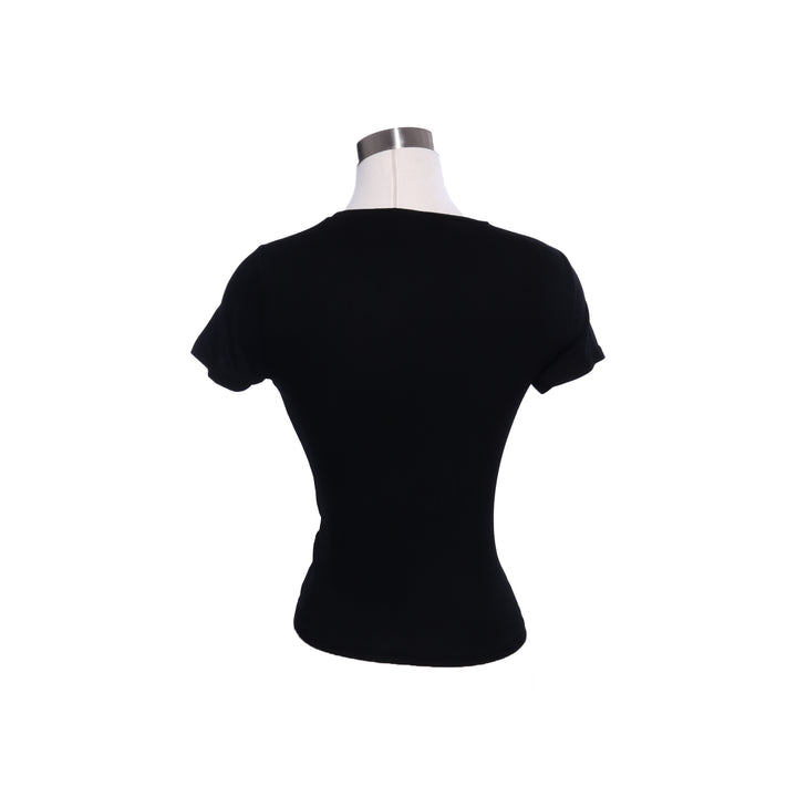 MINT BASICS CREW NECK T-SHIRT - BLACK - Mint Market 