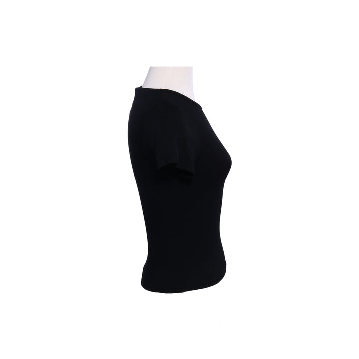 MINT BASICS CREW NECK T-SHIRT - BLACK - Mint Market 