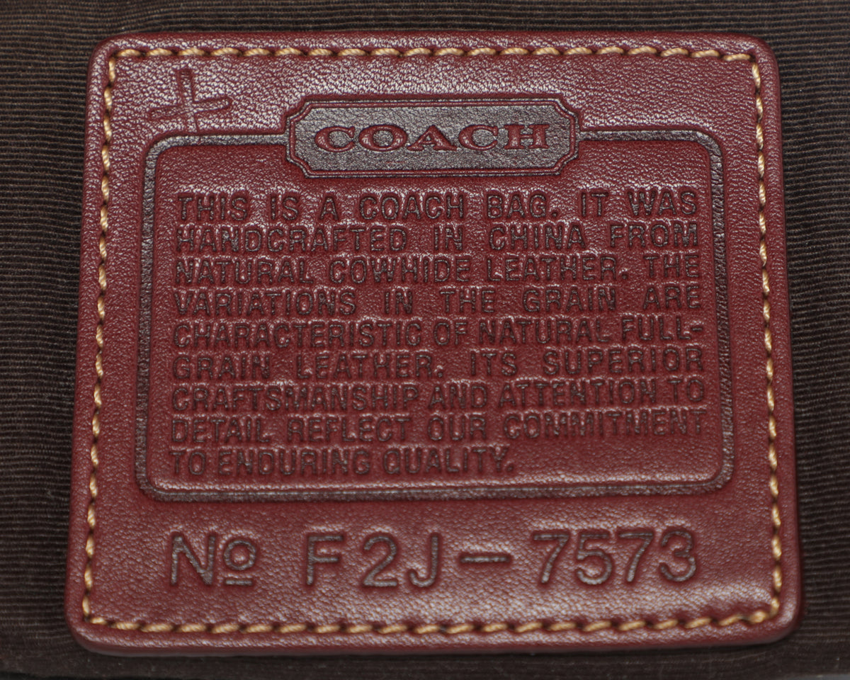 Vintage coach bag // 00s , Y2K coach shoulder bag.