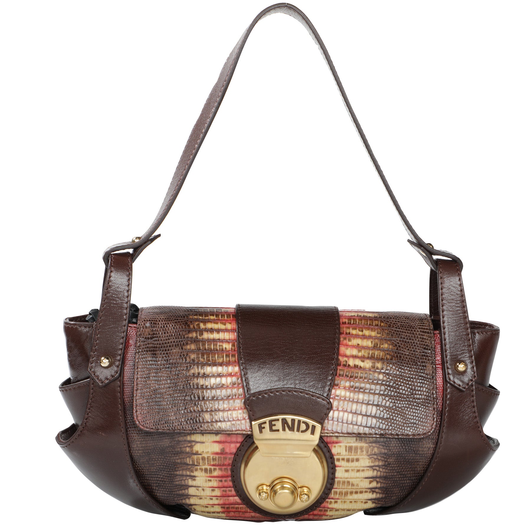 Fendi discount lizard bag