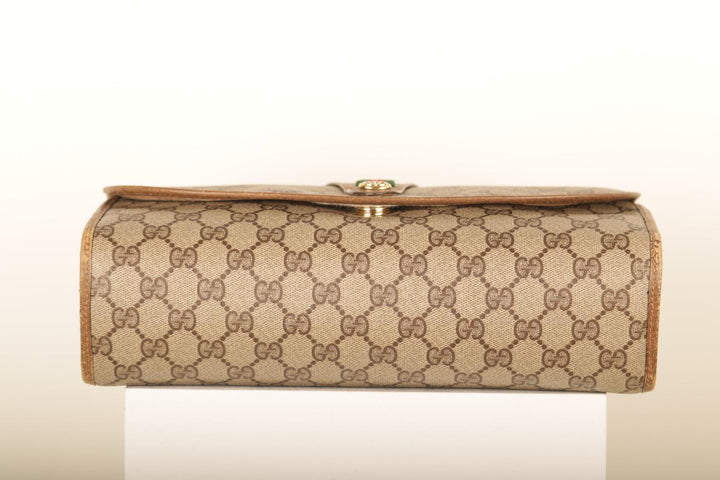 VINTAGE GUCCI MONOGRAM CLUTCH - Mint Market 