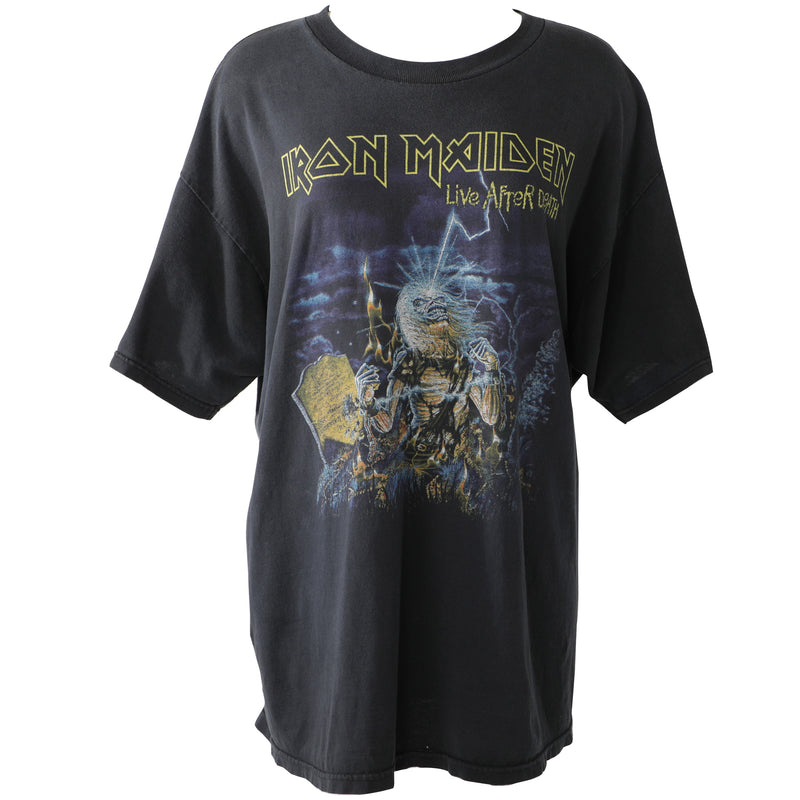 Vintage 90s Iron Maiden Oversized Boyfriend T Shirt