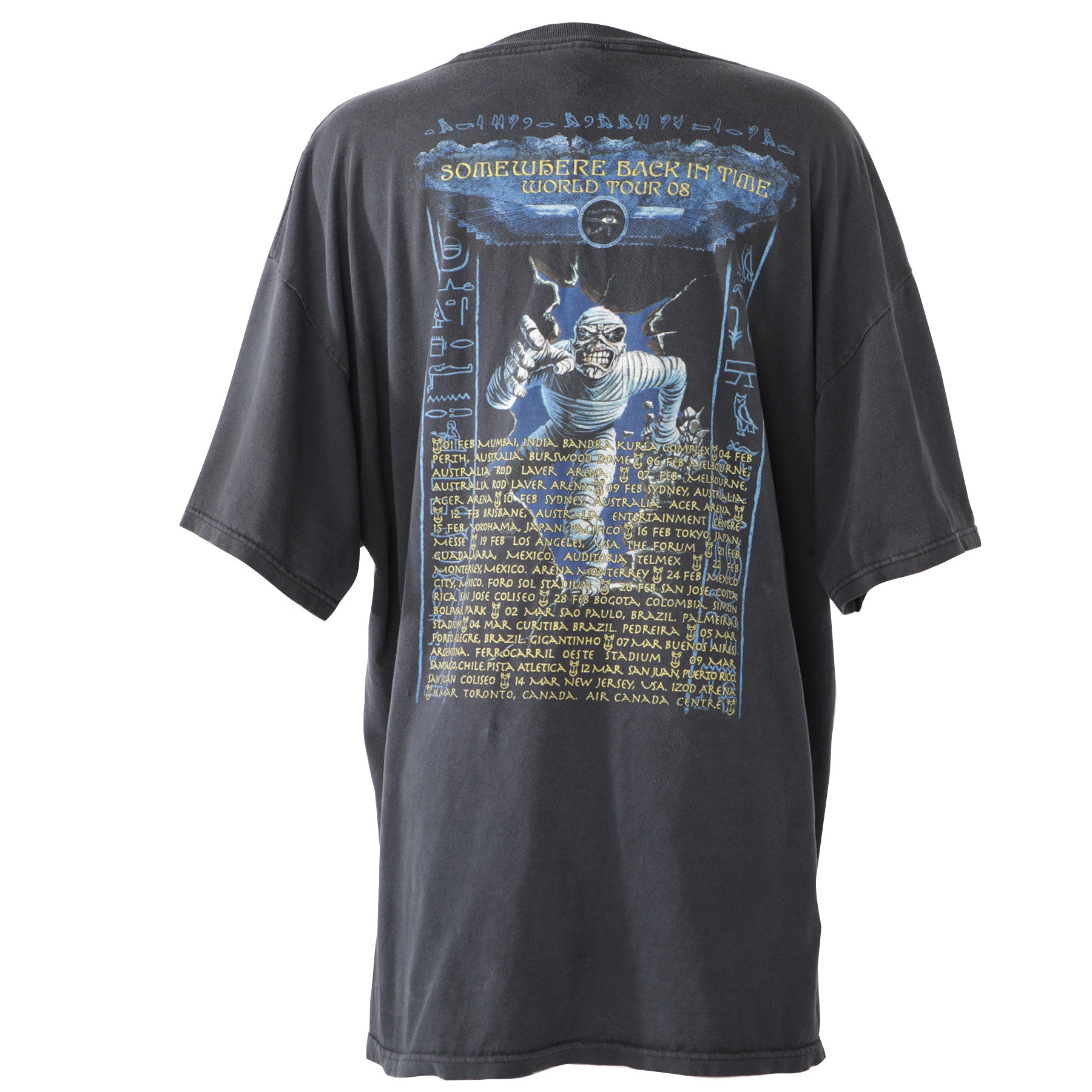 90s IRON MAIDEN japan tour tee-