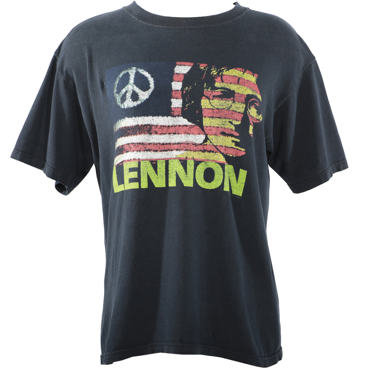 Vintage 2004 John Lennon Graphic Screen printed T Shirt