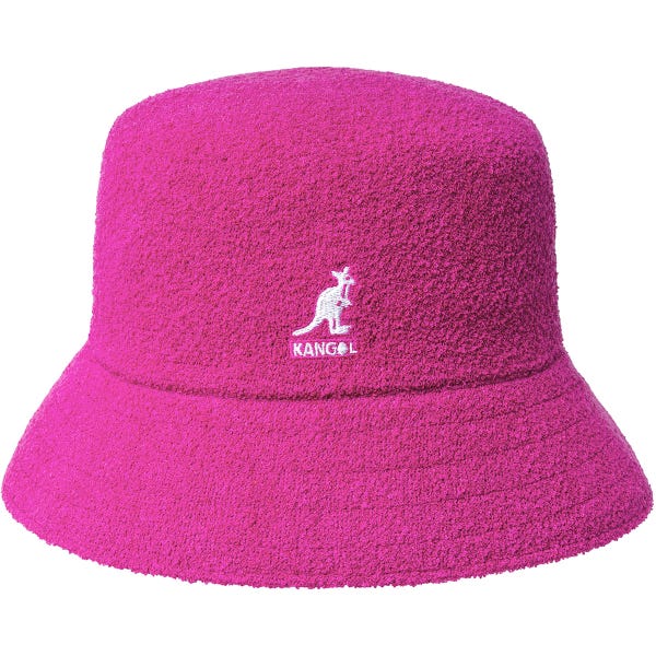 Kangol Terry Bermuda Bucket Hat - Fuschia