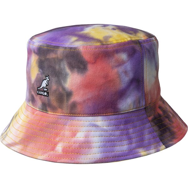 Kangol Tie Dye Cotton Bucket Hat - Galaxy