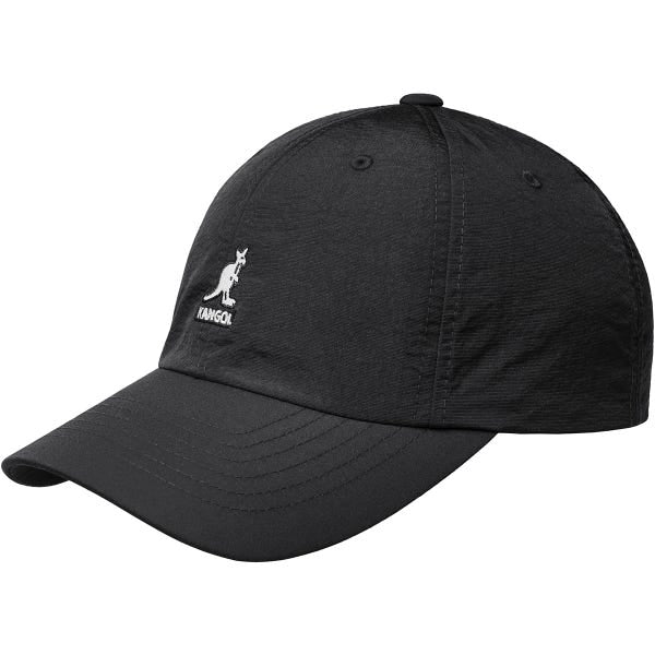 Kangol WR Nylon Baseball Cap Hat - Black