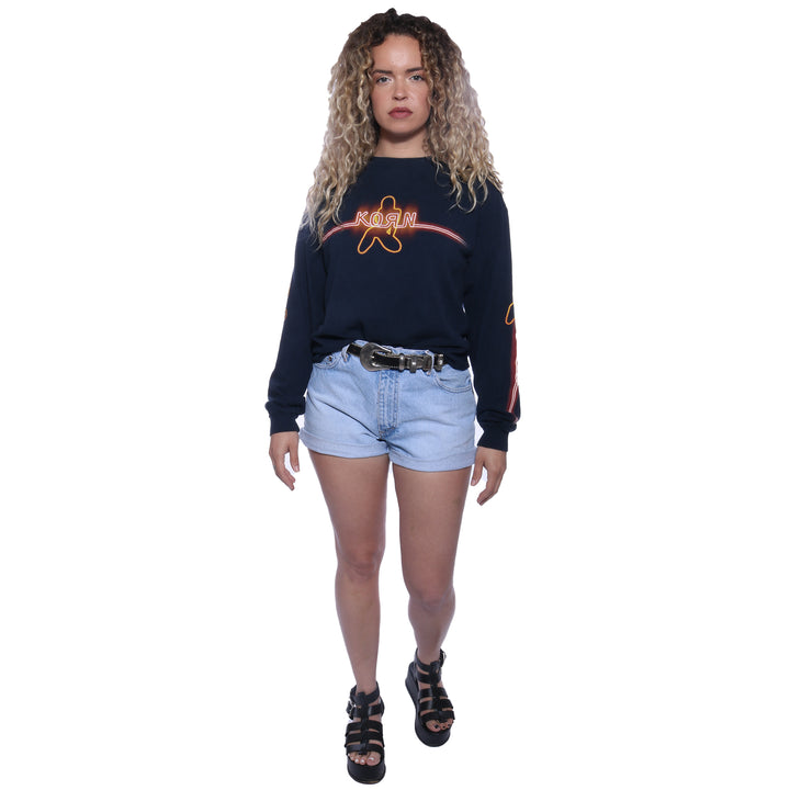 VINTAGE 90s KORN BAND LONG SLEEVE T-SHIRT - Mint Market 