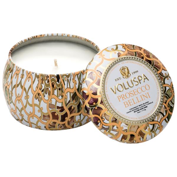 VOLUSPA - PROSECCO BELLINI PETITE TIN CANDLE